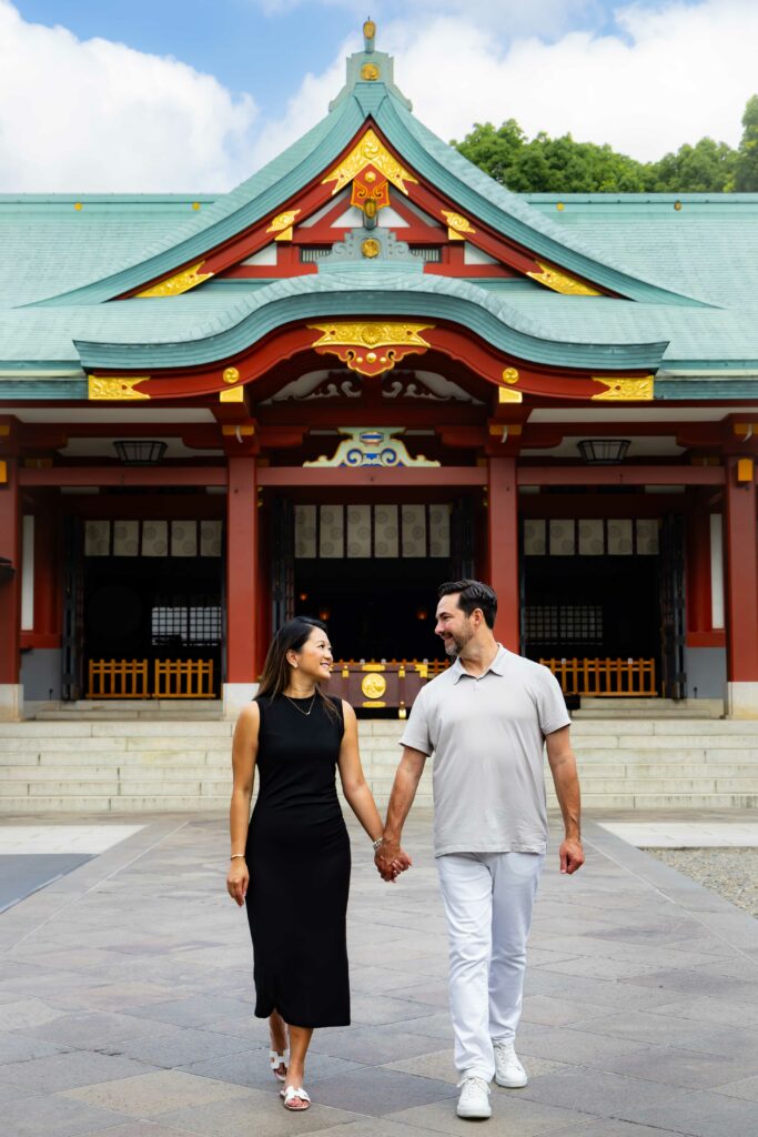 engagement photo shoot Tokyo