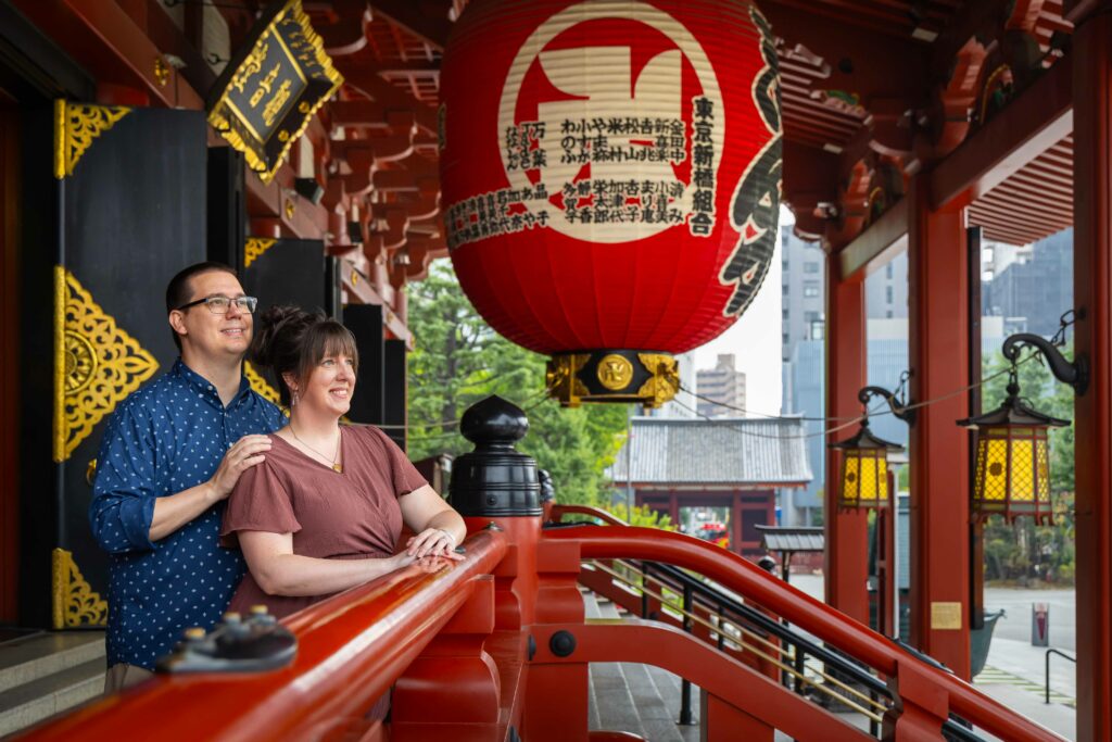 Couple photo session in Tokyo